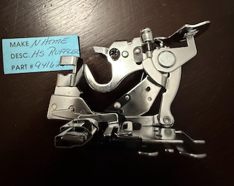 Ruffler High Shank Janome/New Home MC 8000 & MC9000 Elna 8007, 8600, 9500, 9600