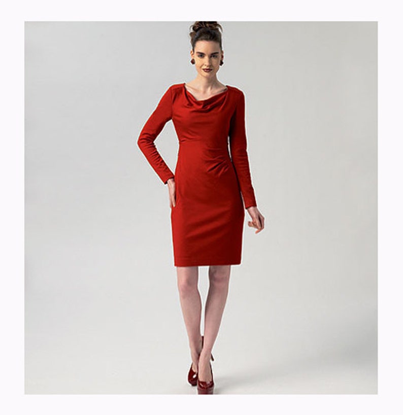 VOGUE COCKTAIL DRESS Pattern Fitted Dress Vogue 1328 Kay Unger Etsy