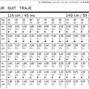 Burda Sewing Patterns • Burda 7328 • Burda Suit PATTERN Jacket and ...