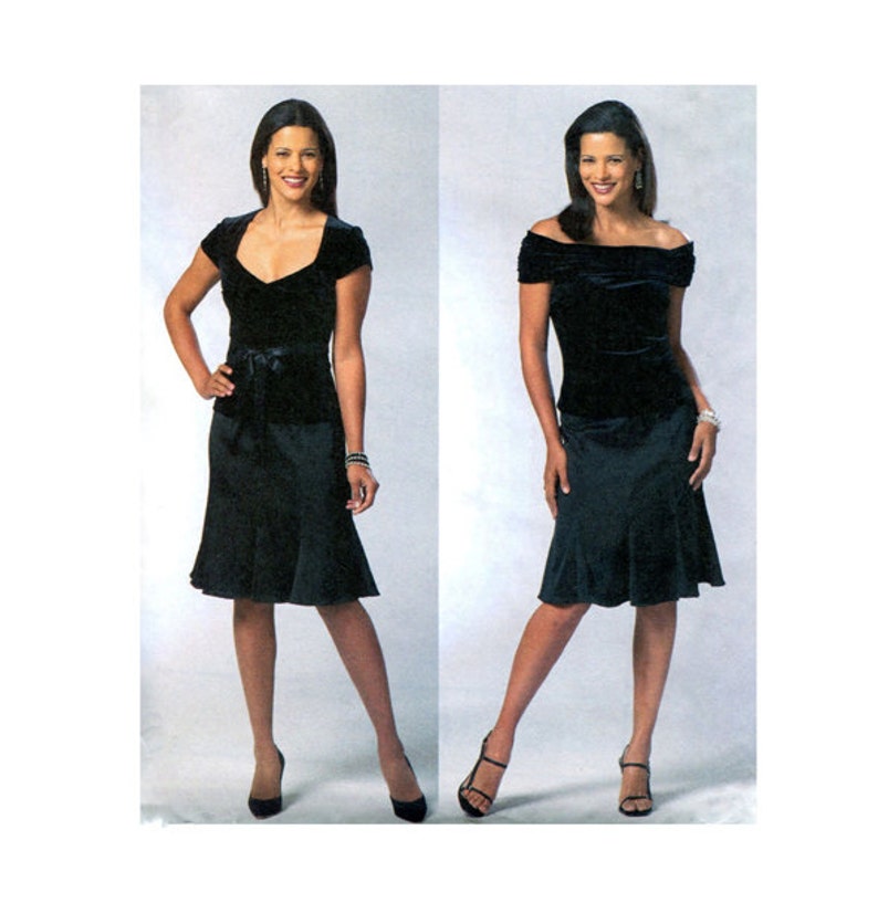 cocktail blouse and skirt