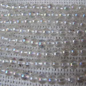 4mm Rainbow Crystal Round Bead S28