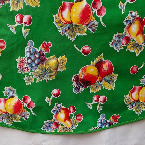 Round Tablecloth oilcloth