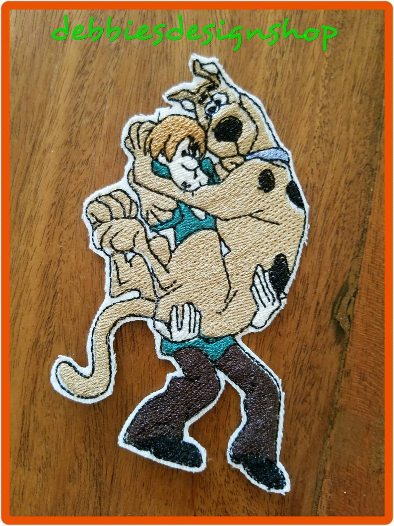 Scooby Doo Iron on Patches Scooby Doo Shaggy The Mystery Etsy