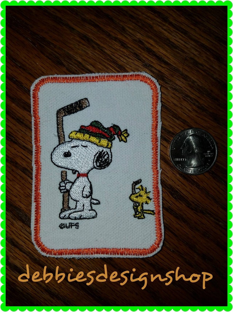 Peanuts Snoopy Iron on Patches Soccer Tent Ice Hockey Etsy