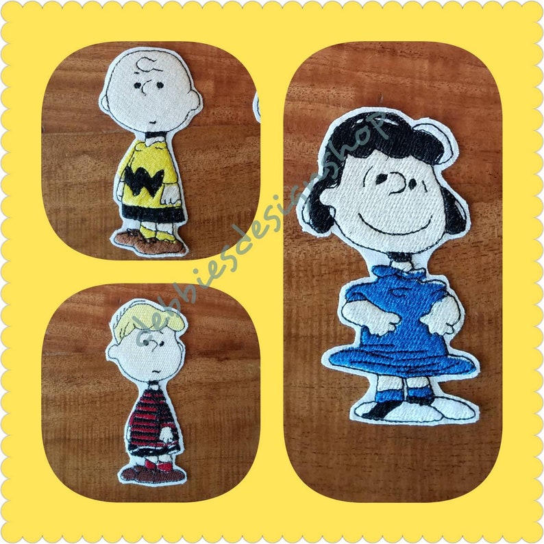 Peanuts Iron On Patches Snoopy Charlie Brown Woodstock Pig Etsy