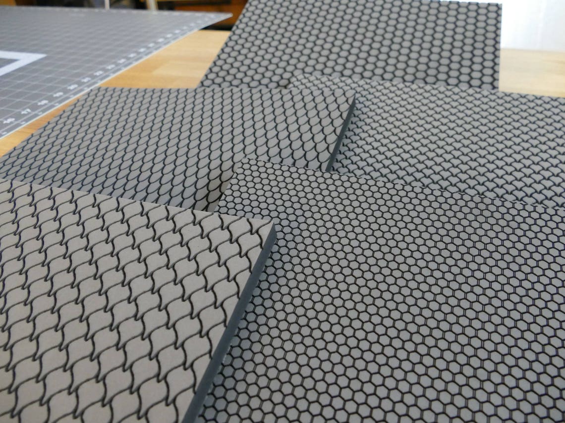 Custom* Engraved - YOUR Pattern on EVA Foam Sheets for Cosplay Armor ...