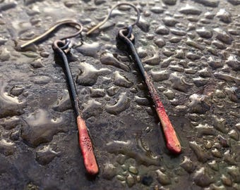 Molten earrings