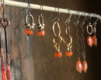 The fire of Midas earrings