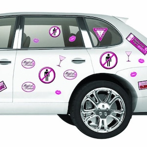 Bachelorette Car Decoration Kit - Wedding Starter Kit