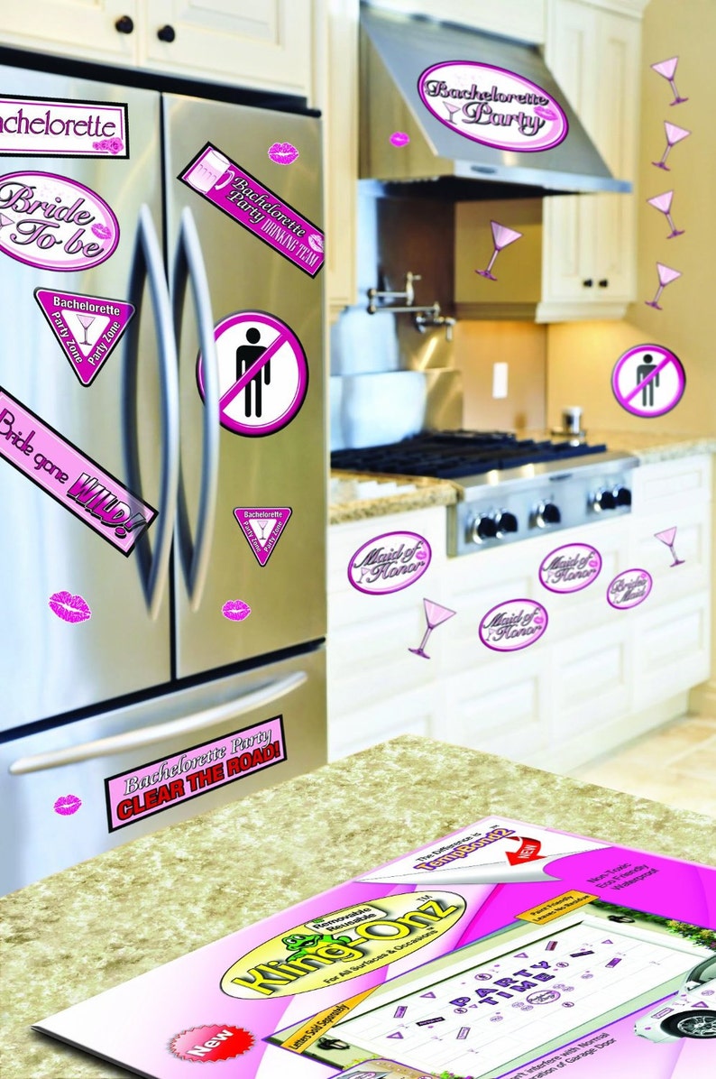 Bachelorette Car Decoration Kit Wedding Starter Kit Etsy