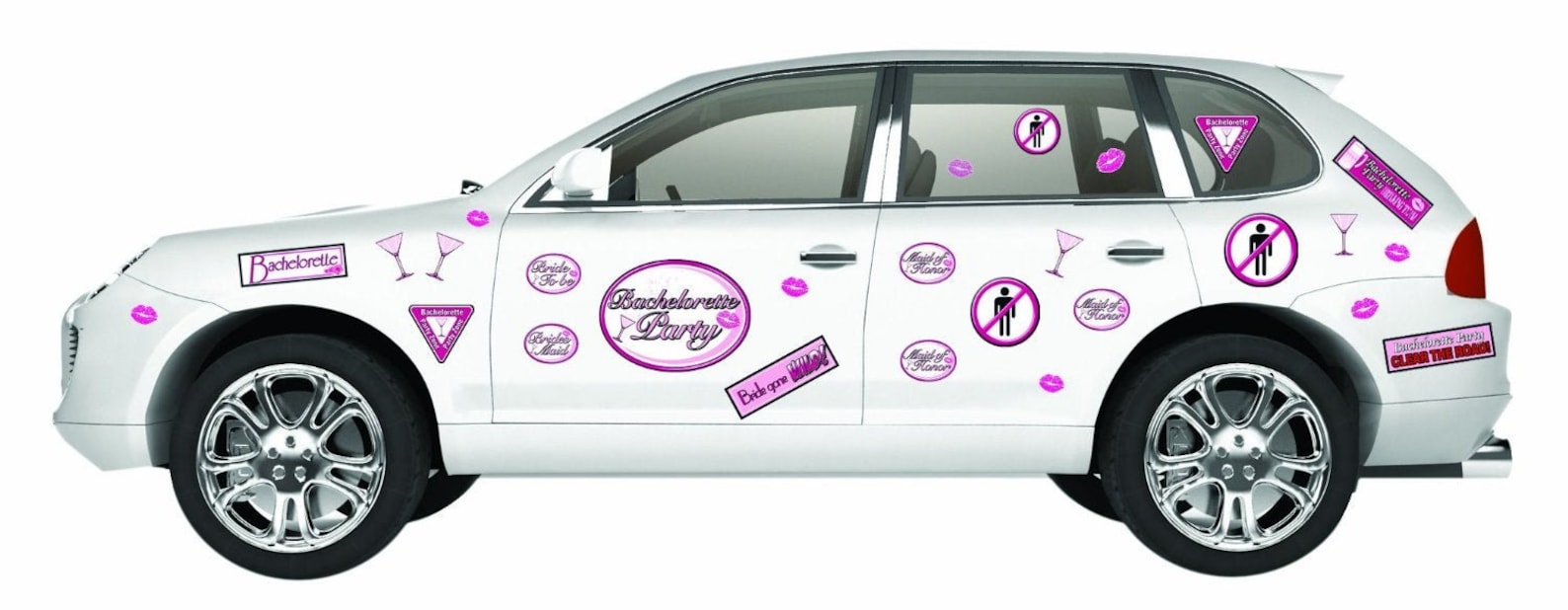 Bachelorette Car Decoration Kit Wedding Starter Kit Etsy