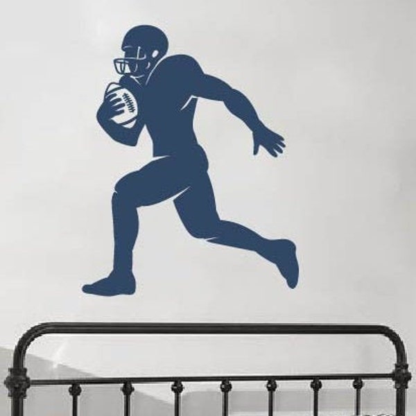 Football Wall Decals Etsy