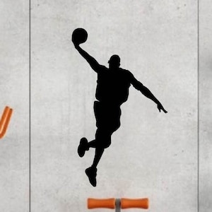 Basketball Decal for Walls | Basketball Wall Decals | Sports Wall Decals | Wall Decals for Boys | Basketball Stickers for Walls