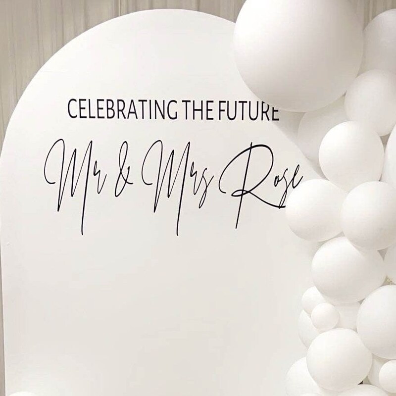 Mr and Mrs Decal - Etsy