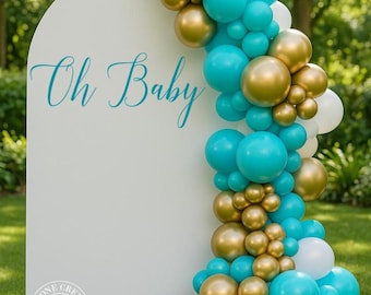 OH BABY Banner, Burlap Banner Baby Shower Decor And Gender Reveal Party, Welco OH BABY Banner, Burlap Banner Baby Shower Decor And Gender Reveal Party, Welco