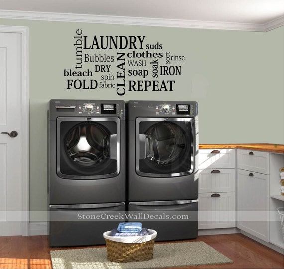 Laundry Room Decal Laundry Room Decor Laundry Room Sign - Etsy