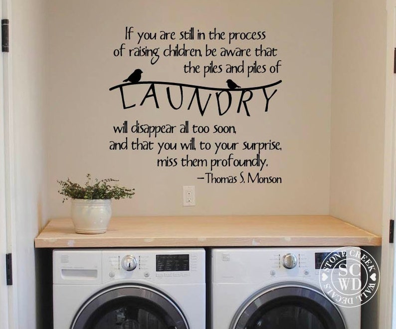 Laundry Room Wall Decals - Laundry Room Decals - Laundry Room Wall ...