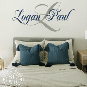 Personalized Car Wall Decal For Boys Room - Vehicle Name Sticker With Road Signs, Trucks & Traffic Lights