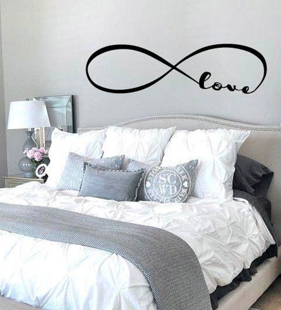 Infinity Wall Decal |romantic Wall Decals | Family Room Wall Decals ...