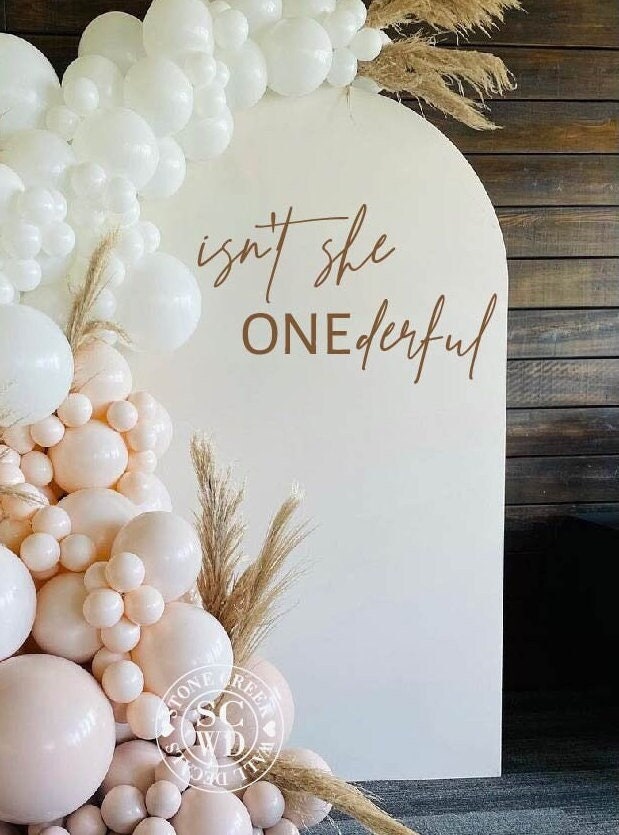 Isn't She ONEderful First Birthday Party Theme. First Birthday Decorations Decor Boy Girl. Onderful Birthday Girl. Birthday One Year Old