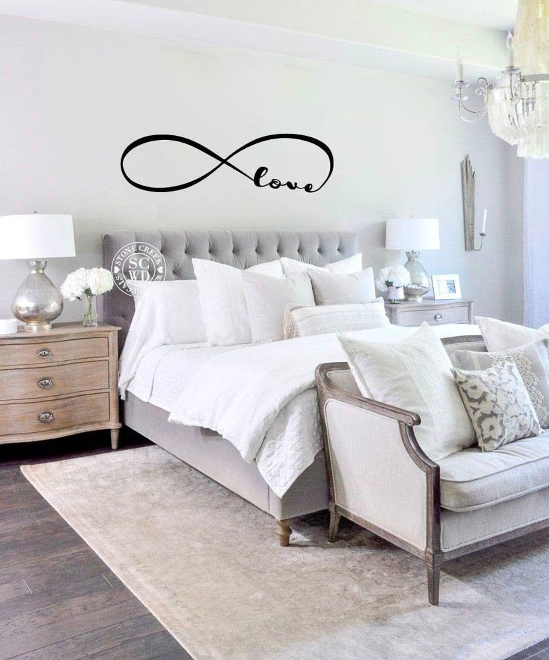 Infinity Wall Decal |romantic Wall Decals | Family Room Wall Decals ...