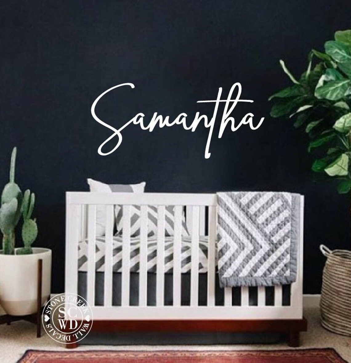 Personalized Name Wall Decal Custom Wall Sticker Girls | Etsy