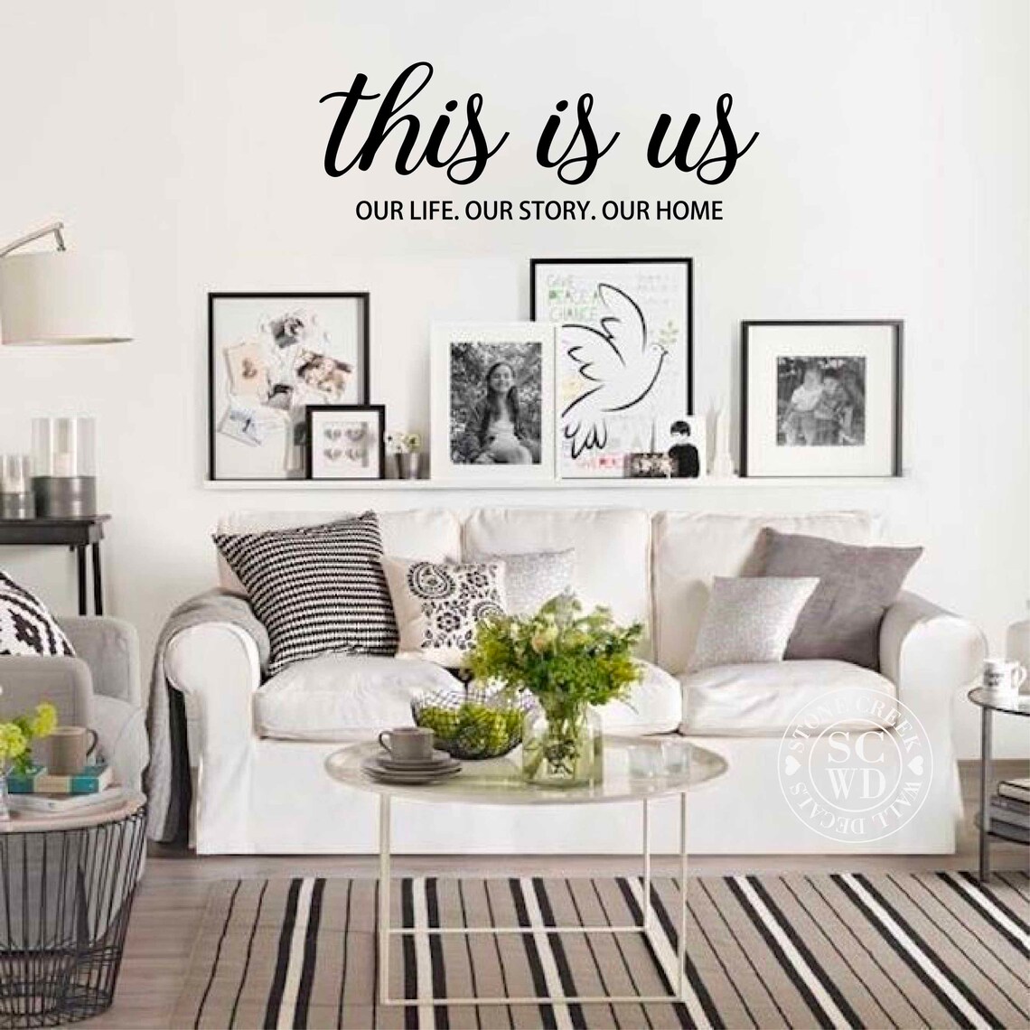 This is Us Wall Decal Our Life Our Story Our Home I This is Us Our ...