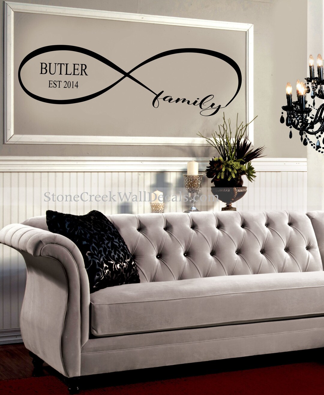 Personalized Family Established Wall Decals | Family Wall Decal ...