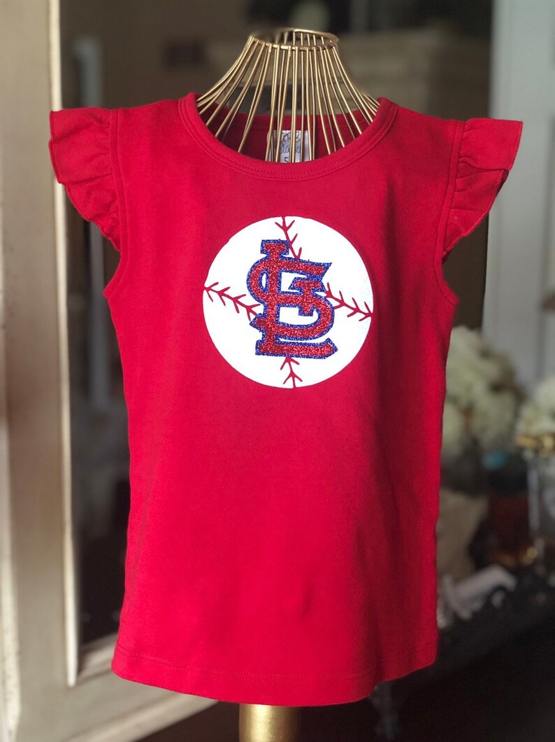 girls st louis cardinals shirt