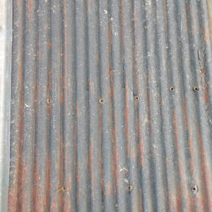Rusty with Black Reclaimed Corrugated Metal 2600 sq feet available Roofing Barn Tin Beautiful Rustic Weathered Patina Salvaged FREE SHIPPING image 9