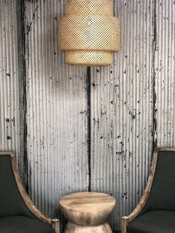 Metal Roofing Barn Corrugated Weathered Silver Painted Tin Etsy