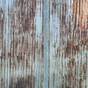 Metal Roofing Wide Barn Tin Silver with light Rust Beautiful Reclaimed Rustic Weathered Patina FREE SHIPPING image 1