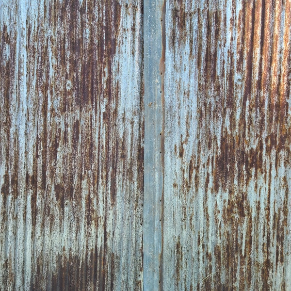 Metal Roofing Wide Barn Tin Silver with light Rust Beautiful Reclaimed Rustic Weathered Patina FREE SHIPPING