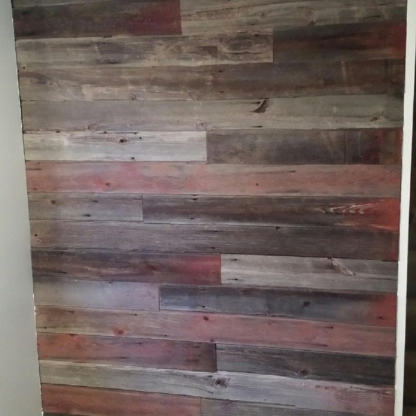 Reclaimed Barn Wood- Paneling - Weathered Grey BarnWood Siding - Authentic and Vintage Patina