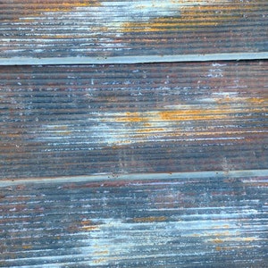 Rusty with Black Reclaimed Corrugated Metal 2600 sq feet available Roofing Barn Tin Beautiful Rustic Weathered Patina Salvaged FREE SHIPPING image 6