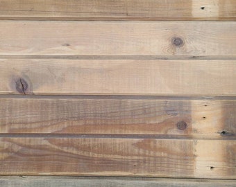 Reclaimed 1x6 Barn Wood Tongue and Groove Siding - Paneling - Interior Barn Wood Boards - Natural Aged Pine - FREE SHIPPING