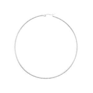 XXL Hoop Earrings | Women&#39;s Big Hoop Earrings | Silver and Gold Hoops