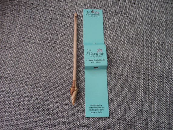 Nirvana 7/" Maple Crochet Hook