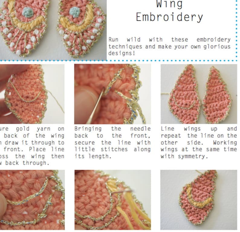 Let's Make Moths Crochet your own moth... image 3