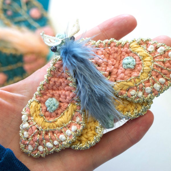 Let's Make Moths! Crochet your own moth...