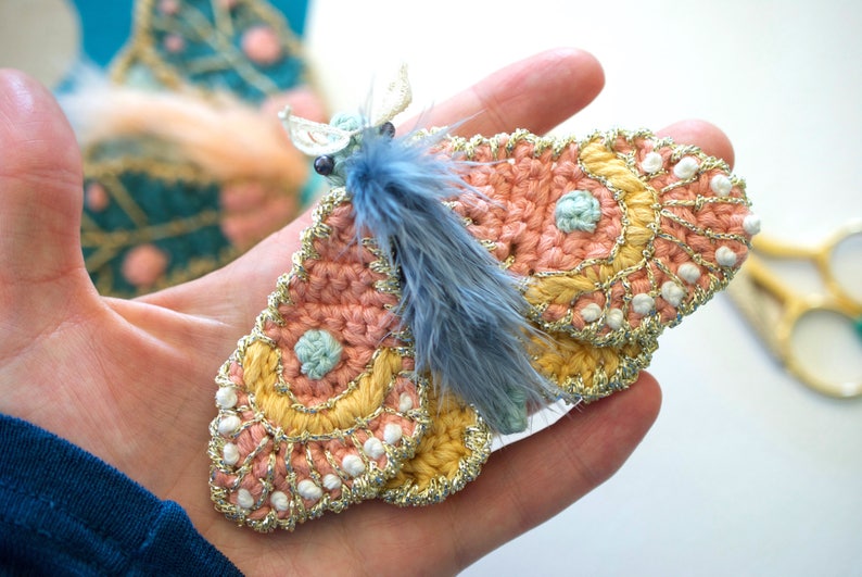 Let's Make Moths Crochet your own moth... image 1