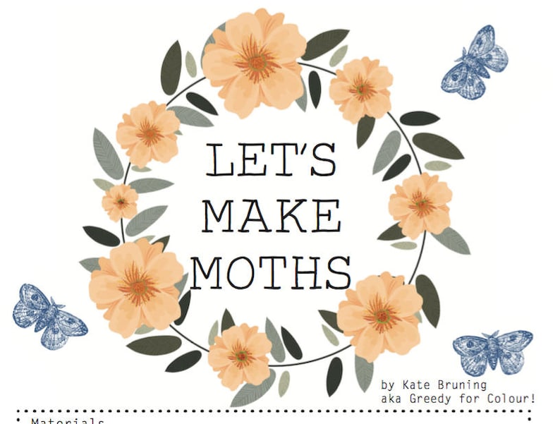 Let's Make Moths Crochet your own moth... image 2