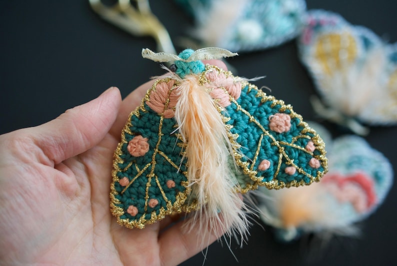 Let's Make Moths Crochet your own moth... image 6