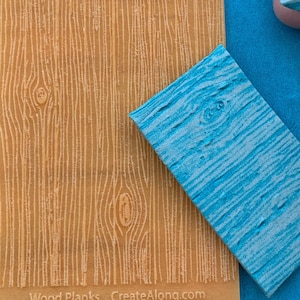 Timbri di texture per assi di legno di argilla foglio di texture di argilla polimerica timbro di texture porta delle fate arte fantasy creazione di gioielli