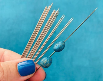 Clay Bead Needle Pin original sharp strong baking bake polymer beading needles