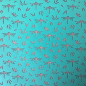 Dragonflies Silkscreen Spring Bug polymer clay silk screen stencil