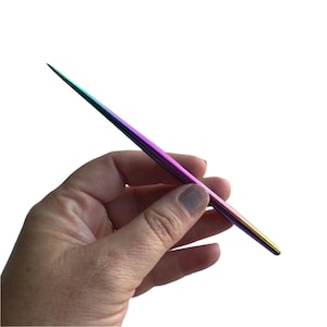 The Ultimate Tool metal stainless steal sculpture Polymer Clay Awl Needle Poking Poker Smoothing Embroidery Technique Bookbinding