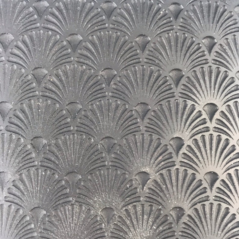 Plumes of Light Rubber Stamp Texture Sheet Mat for Polymer Etsy