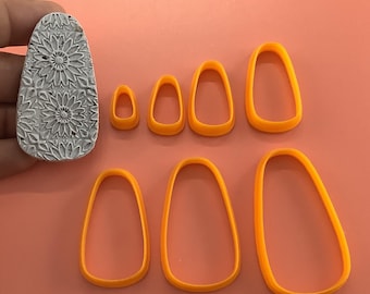 Abundant Drop basics polymer clay earrings cutter set