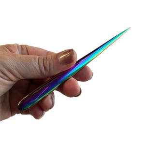 Petal and Point Stainless Metal Sculpting Wand Polymer Clay Poking Smoothing Shaping